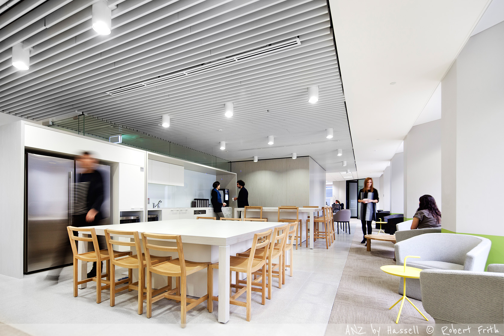 ANZ Bank fitout by Hassell Studio
