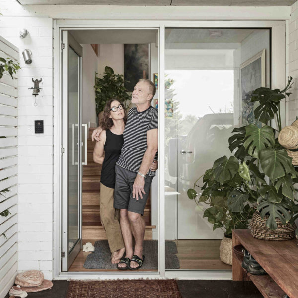 Fiona and Bernd Adolph at home in City Beach