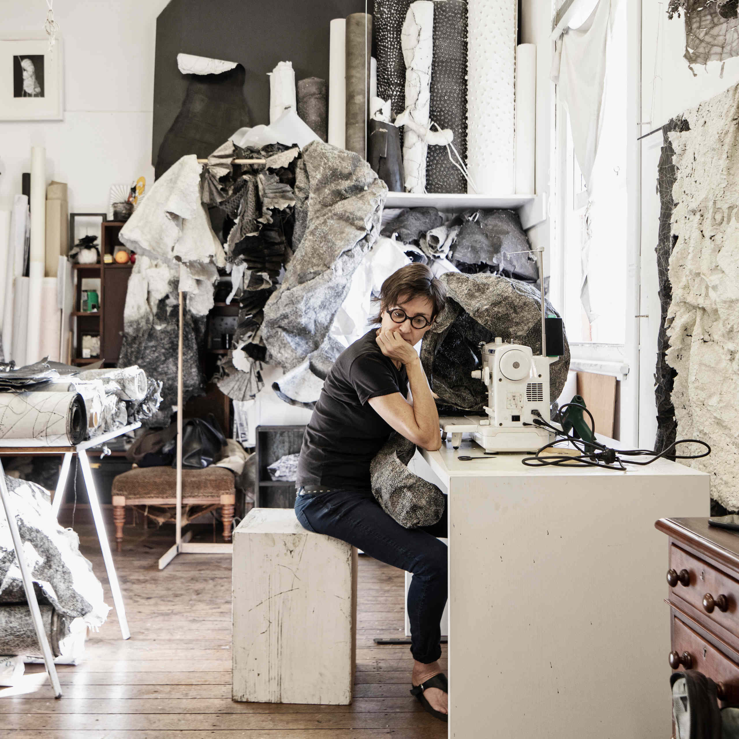 Susan Ruom in her Fremantle studio